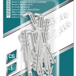 TOTAL - SET DIBLURI CU SURUBURI TIP L 5.0X50MM - DIBLU - 8X40MM - 6BUC