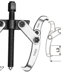 TOTAL - EXTRACTOR RULMENTI CU 2 BRATE - 6" (INDUSTRIAL)