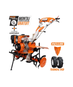 Motosapatoare RURIS 751KS Start + roti cauciuc 5.00-10+rarita 9.5 CP