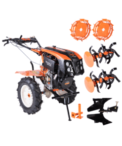 Motocultor 10CP, 418CC + plug reversibil mare + roti metal