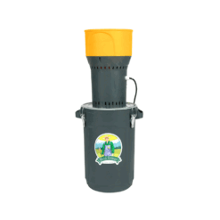 Moara electrica 1000W/19000 rpm cu galeata plastic 25L