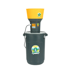 Moara electrica 1300W/19000 rpm cu galeata plastic 60L