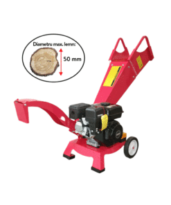Tocator de crengi si tulpini Micul Fermier, 7CP, Ø50mm, 400KG/h, orizontal, cu pornire manuala