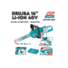 TOTAL - DRUJBA 16'' - LI-ION 40V (INCLUDE 2 ACUMULATORI + 1 INCARCATOR)