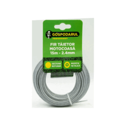 Fir taietor cu insertie metalica 15m - 2.4mm (sectiune rotunda) (MC)
