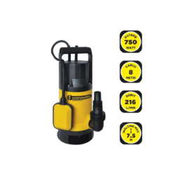 GP - POMPĂ SUBMERSIBILĂ - APĂ MURDARĂ - QDP-750-F