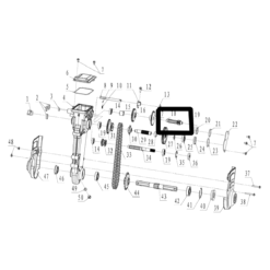 AX CANELAT TRANSMISIE 6500K (PS6500K-1-18)