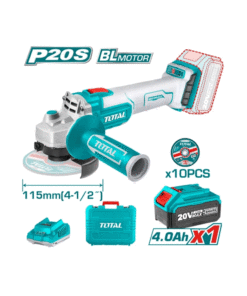 TOTAL - POLIZOR UNGHIULAR - LI-ION - 20V - 115MM (INCLUDE ACUMULATOR SI INCARCATOR)