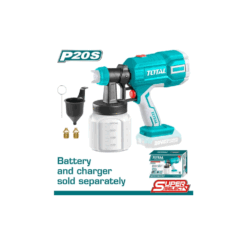 TOTAL - PISTOL DE VOPSIT - 800ML - LI-ION - 20V (NU INCLUDE ACUMULATOR SI INCARCATOR)