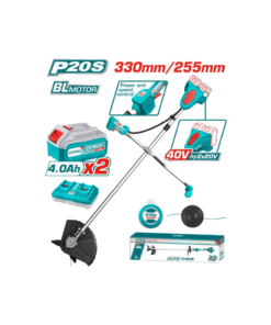 TOTAL - MOTOCOASA SI TRIMMER 40V- LI-ION (INCLUDEACUMULATOR SI INCARCATOR)