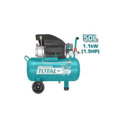 TOTAL - COMPRESOR AER 1100W, 50L, 8BAR