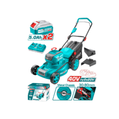 TOTAL - MASINA TUNS IARBA - 40V (INCLUDE ACUMULATOR SI INCARCATOR)