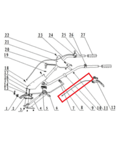 CABLU AMBREIAJ RURIS 753FR, 753k