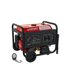 Generator De Curent pe Benzină ROGE 5500RC 5.5kW, AVR, Voltmetru, Iesire 12V, Consum de 3,57L/oră, Pornire Electrică