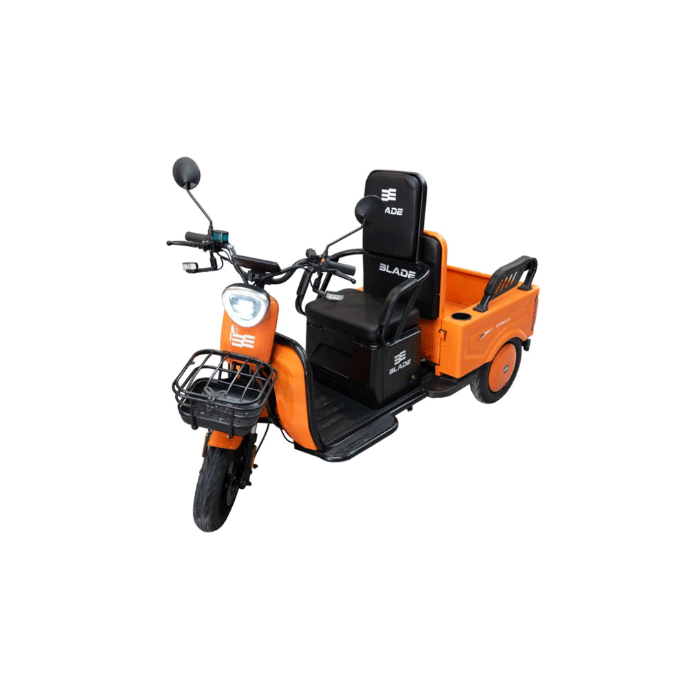 BLADE - TRICICLU 2IN1 1200W - DUO MAX 11 - PORTOCALIU+NEGRU - imagine 2