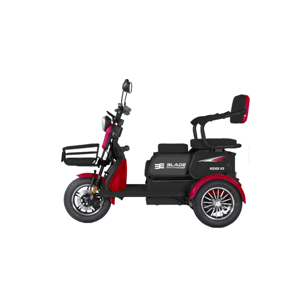 BLADE - TRICICLU PERSOANE 1200W - VIVA 14 - ROSU+NEGRU