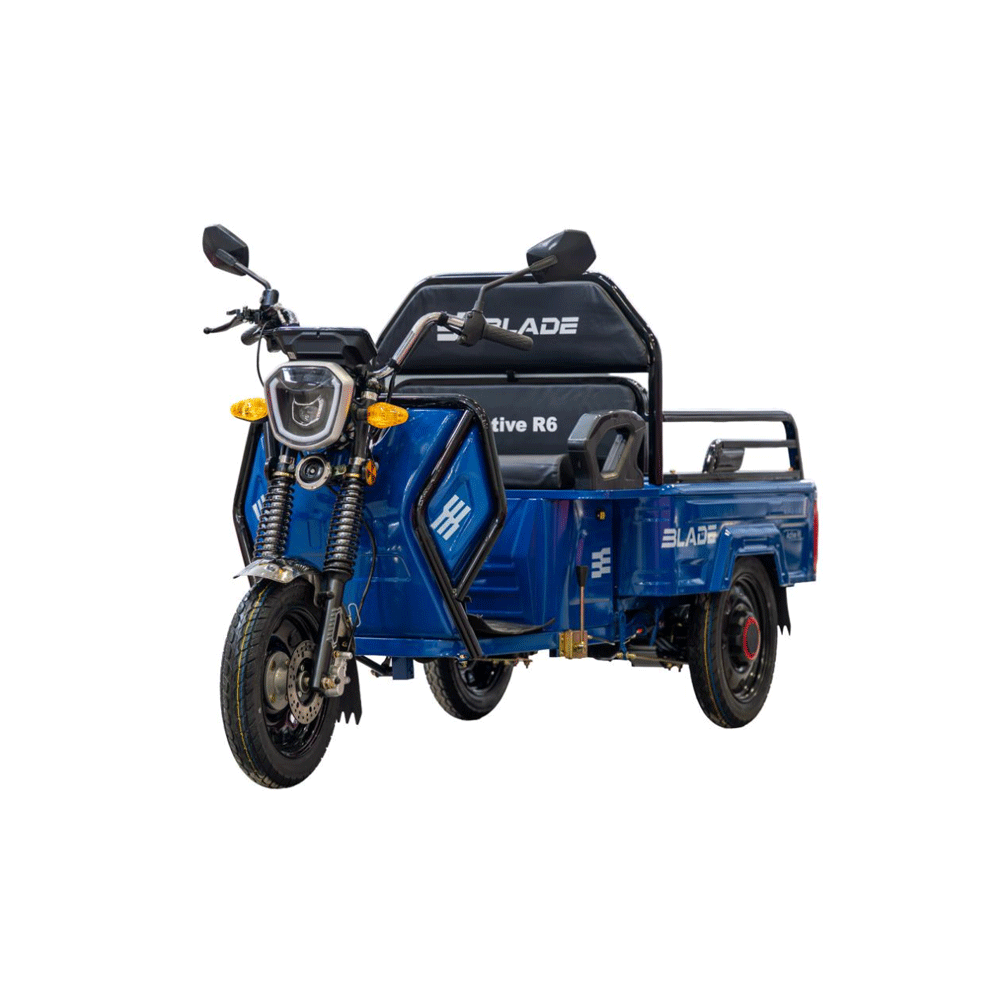 BLADE - TRICICLU CARGO 1300W - ACTIVE R6 - ALBASTRU+NEGRU