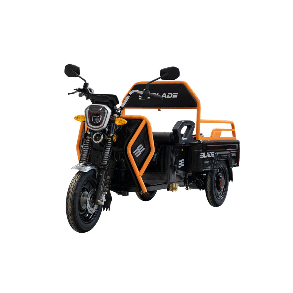 BLADE - TRICICLU CARGO 1300W - ACTIVE R6 - NEGRU + PORTOCALIU