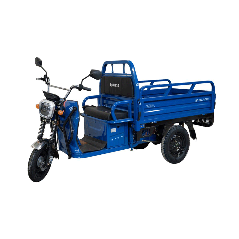 BLADE - TRICICLU CARGO 2000W - SPRINT 3.0 - ALBASTRU+NEGRU